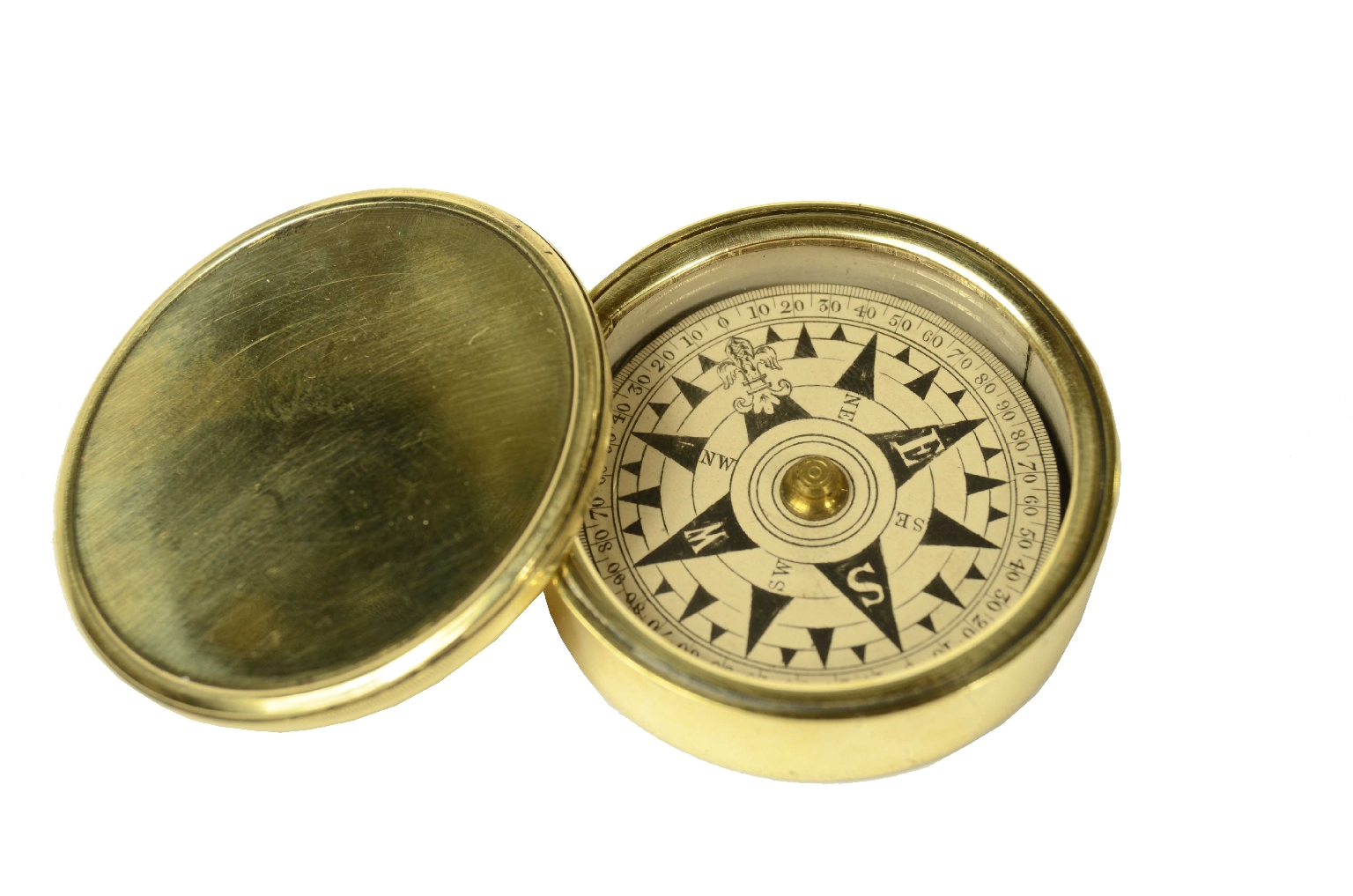 Antique compasses/8534-Nautical Pocket Compass