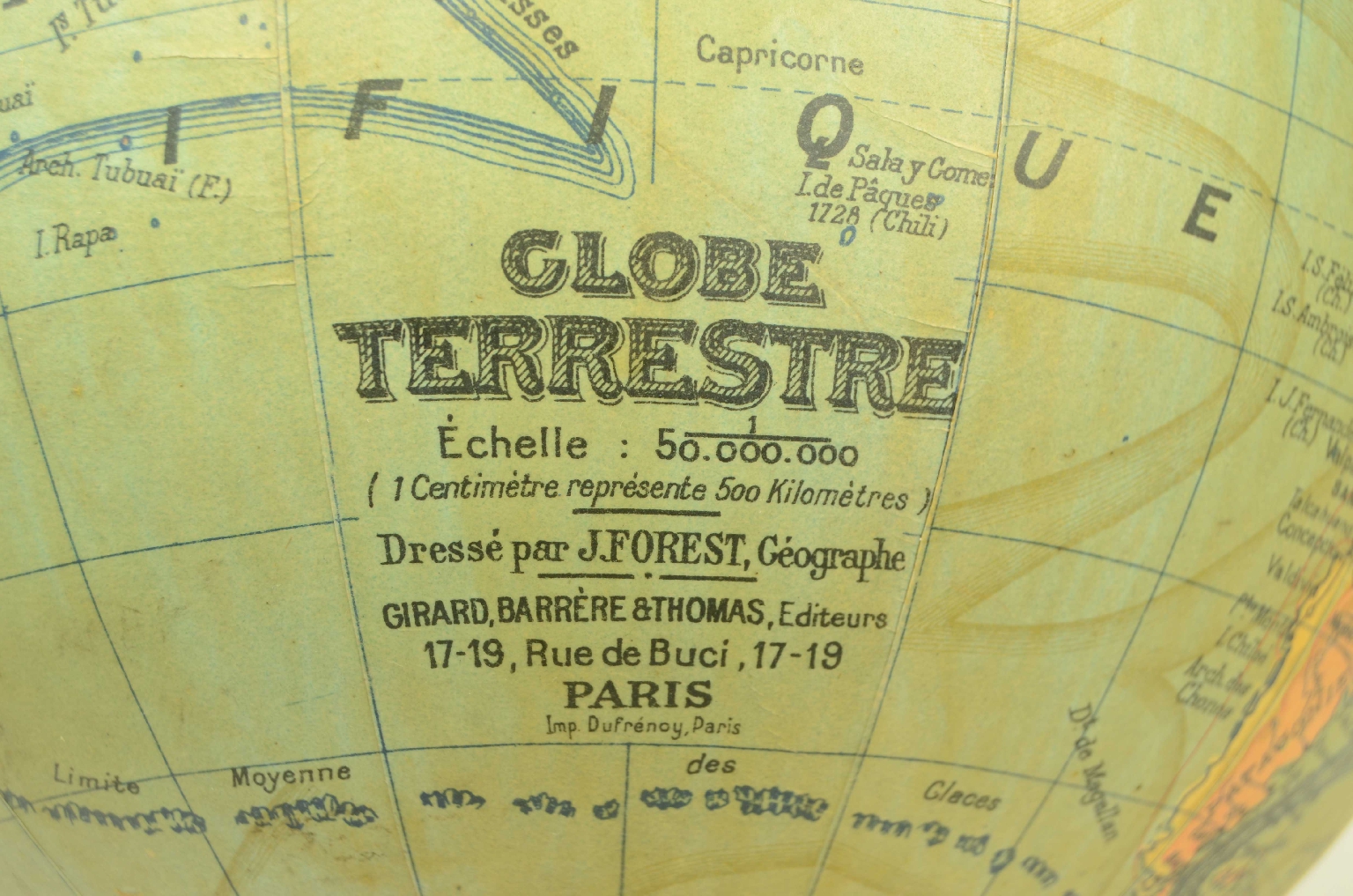 Antique globes-world maps/8561-Terrestrial Globe