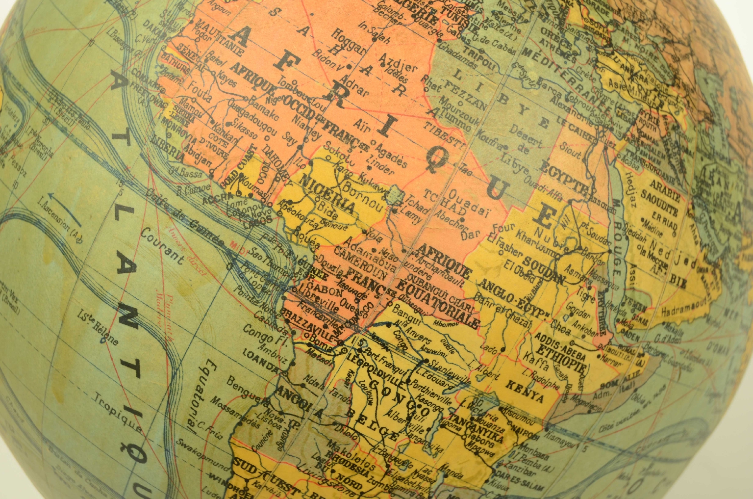 Antique globes-world maps/8561-Terrestrial Globe