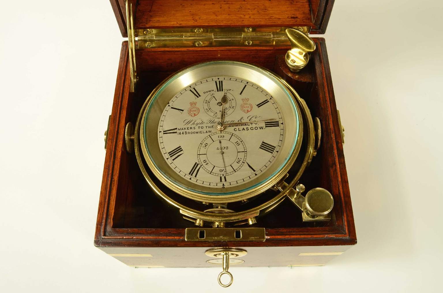 Nautical antiques/8575-Rare Chronometer