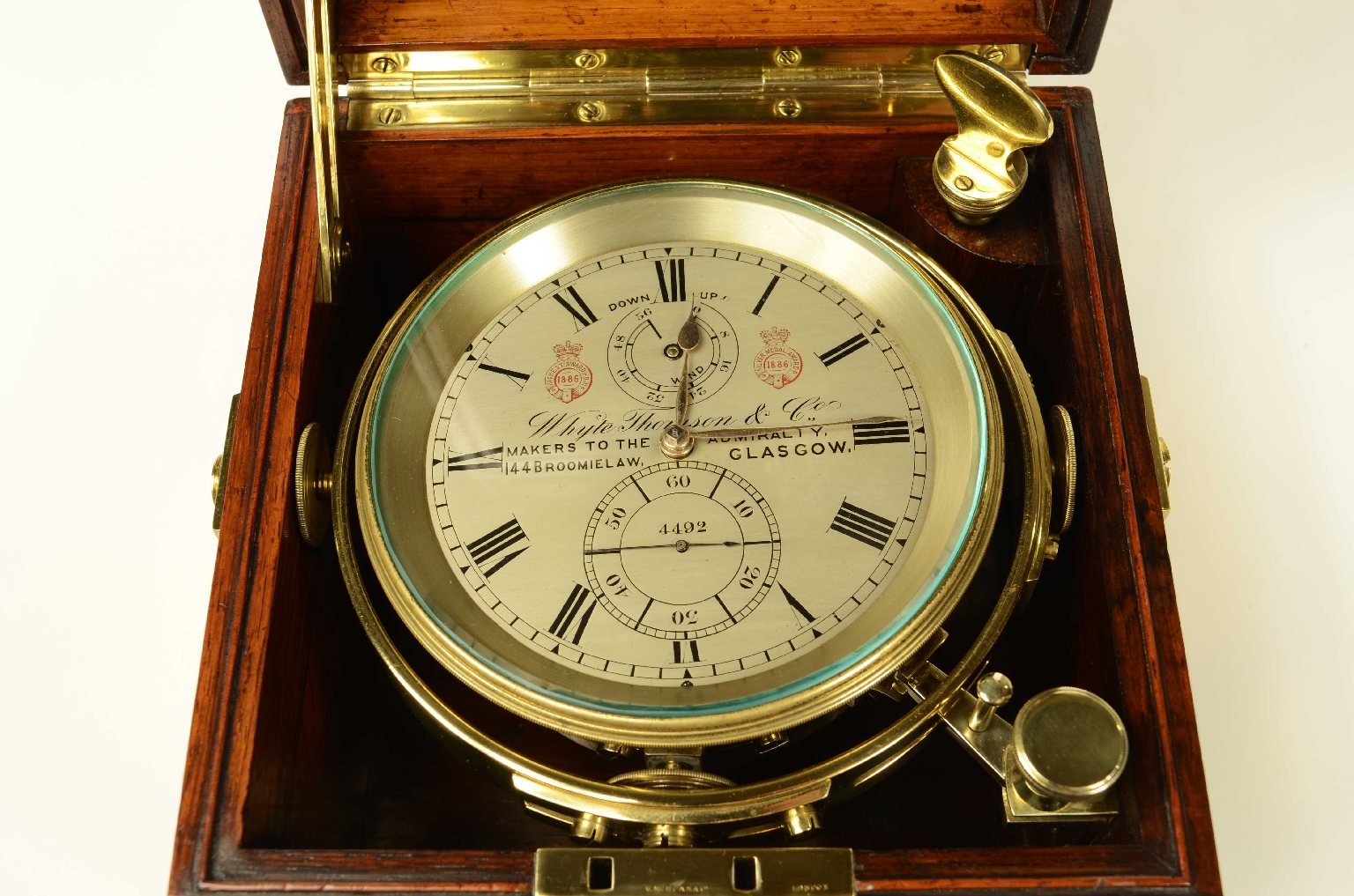 Nautical antiques/8575-Rare Chronometer