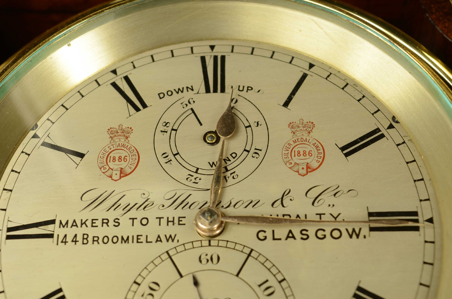 Nautical antiques/8575-Rare Chronometer