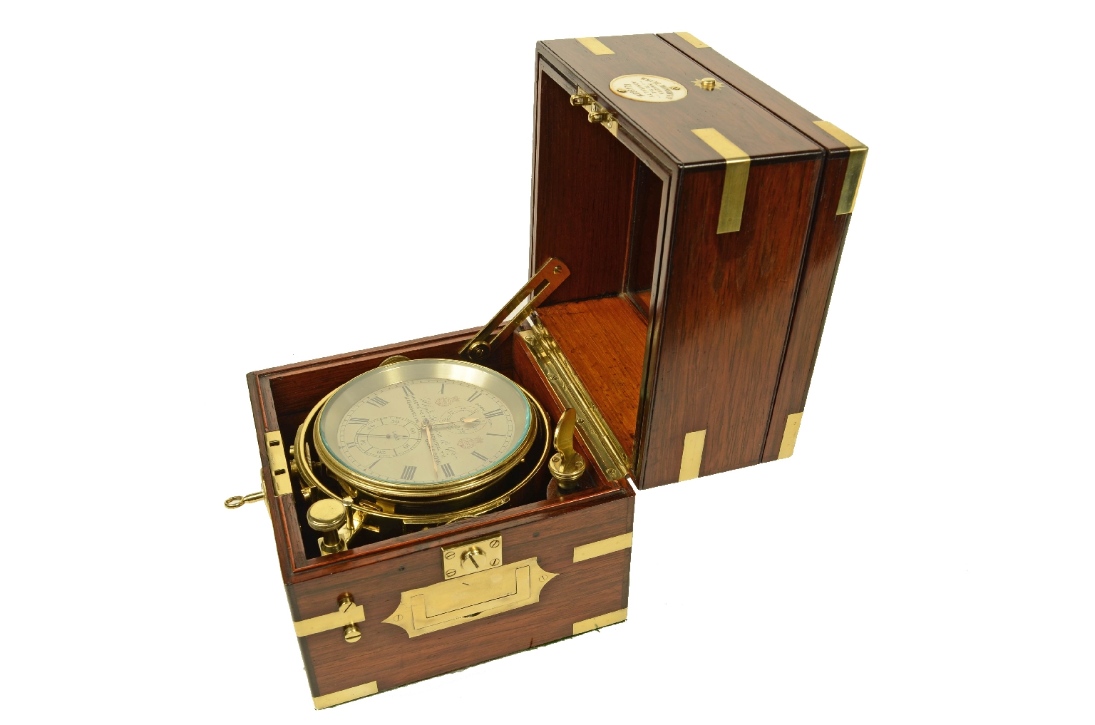 Nautical antiques/8575-Rare Chronometer