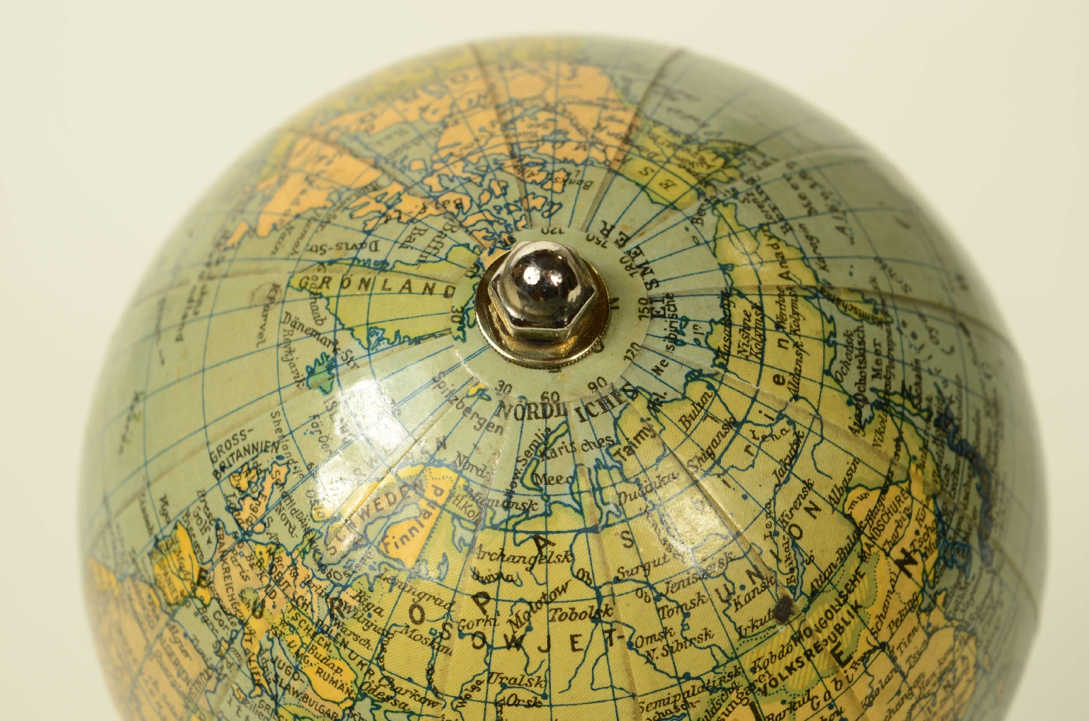 Globi-mappamondi antichi/8623-Piccolo Globo Terrestre