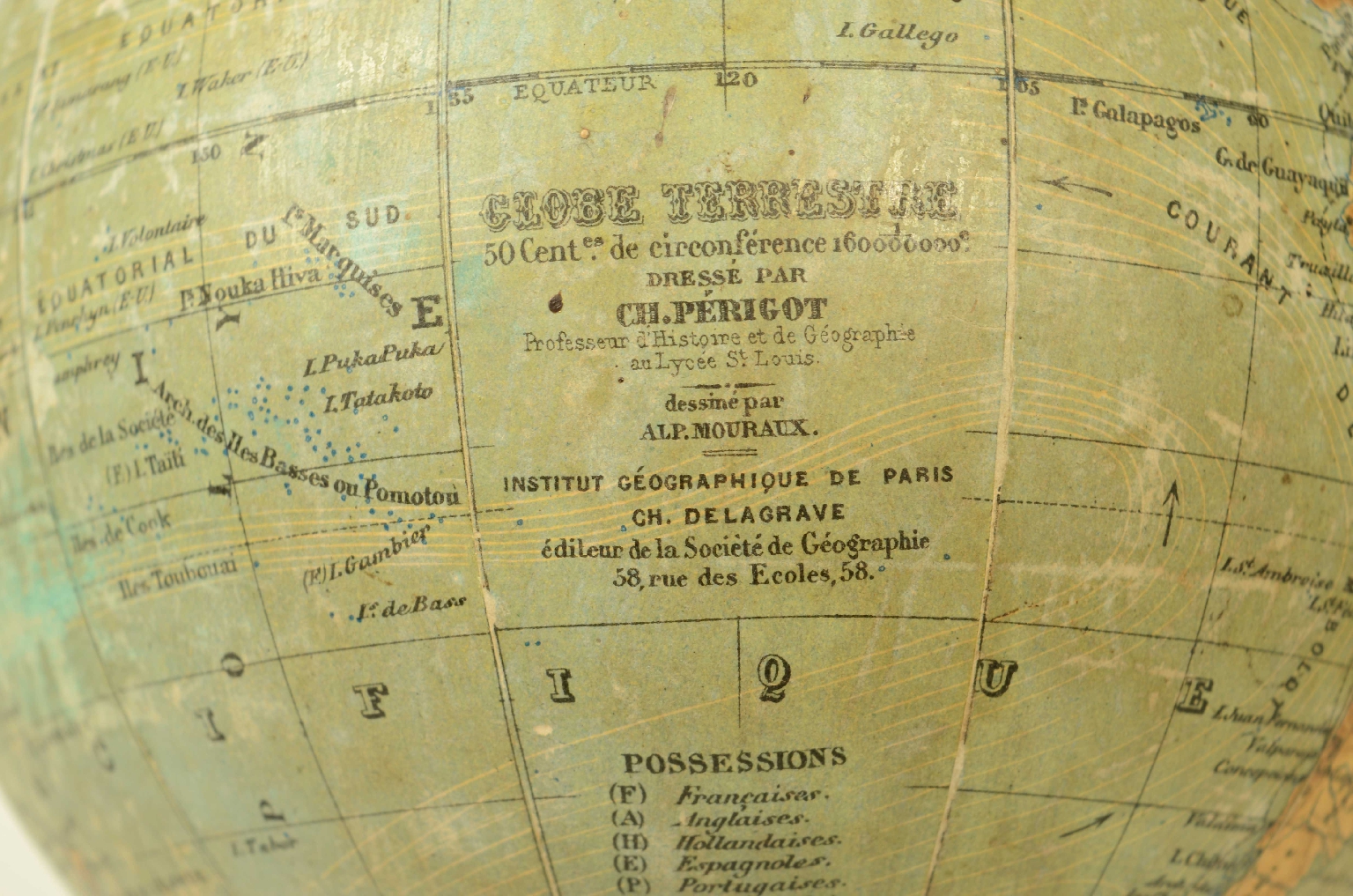 Globi-mappamondi antichi/8624-Globo Terrestre