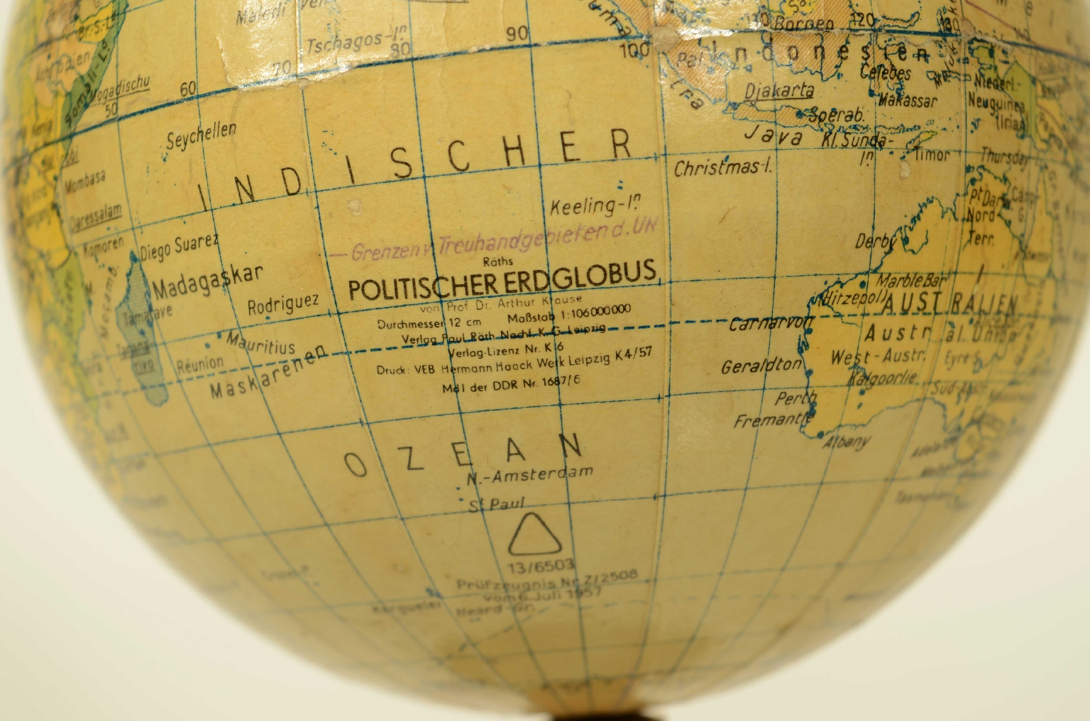 Globi-mappamondi antichi/8626-Globo Terrestre