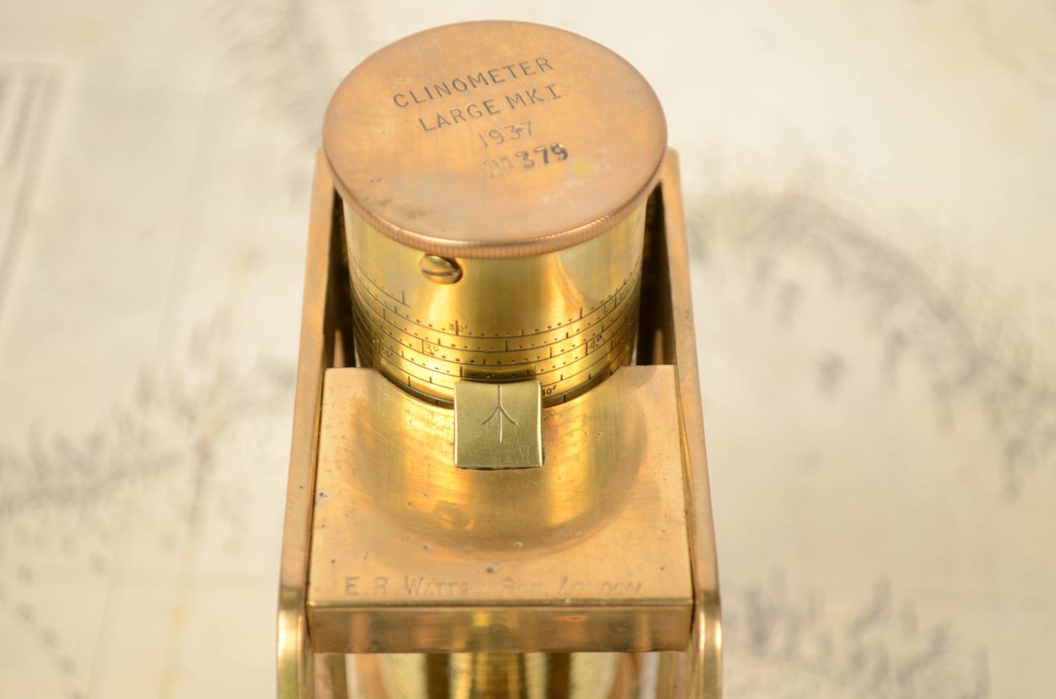 Antique measuring instruments/A135-Watts clinometer