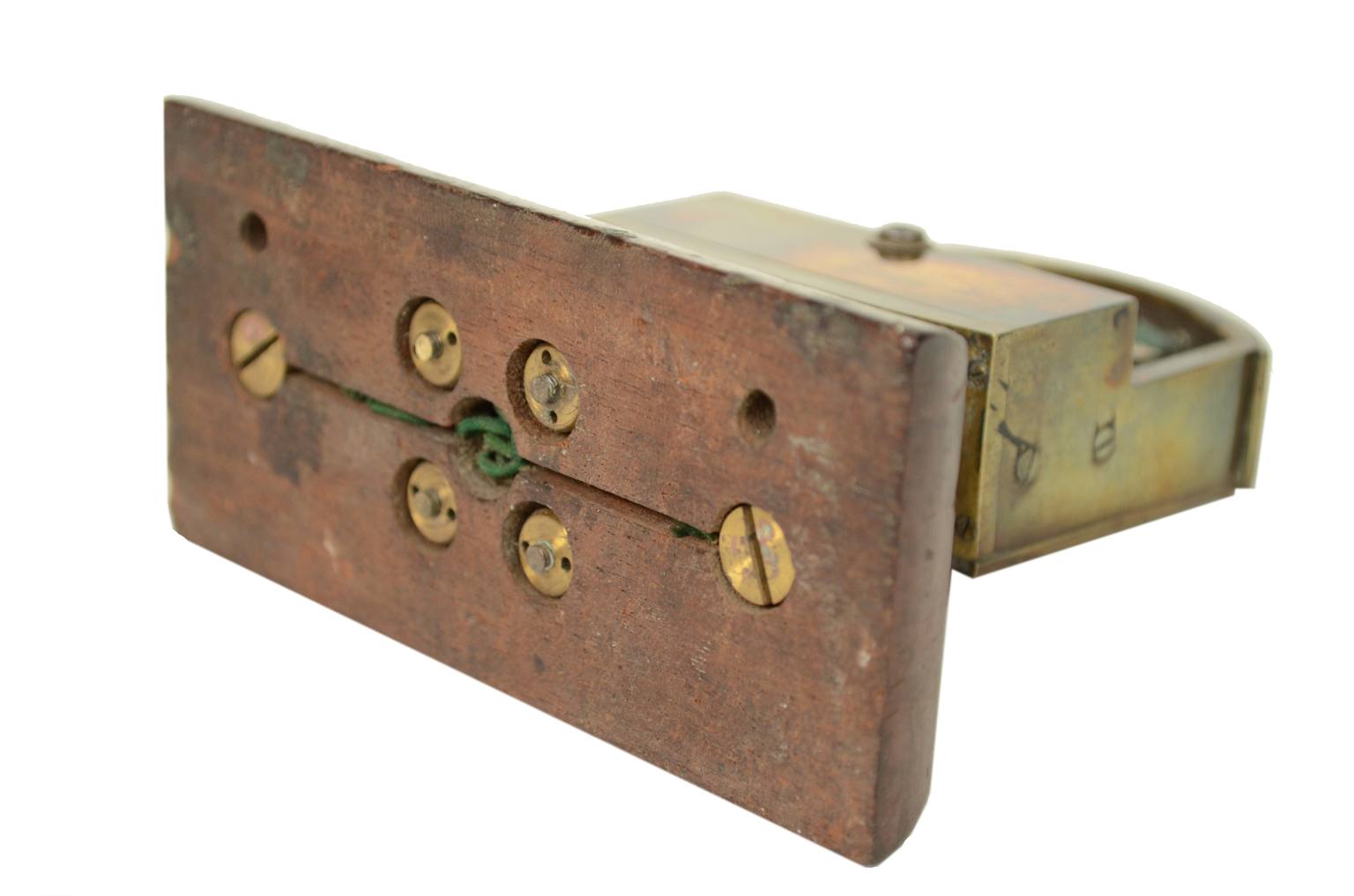 Antique measuring instruments/A17-Brass galvanometer