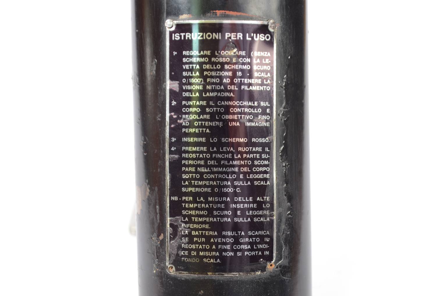 Antique measuring instruments/A83-Optical pyrometer