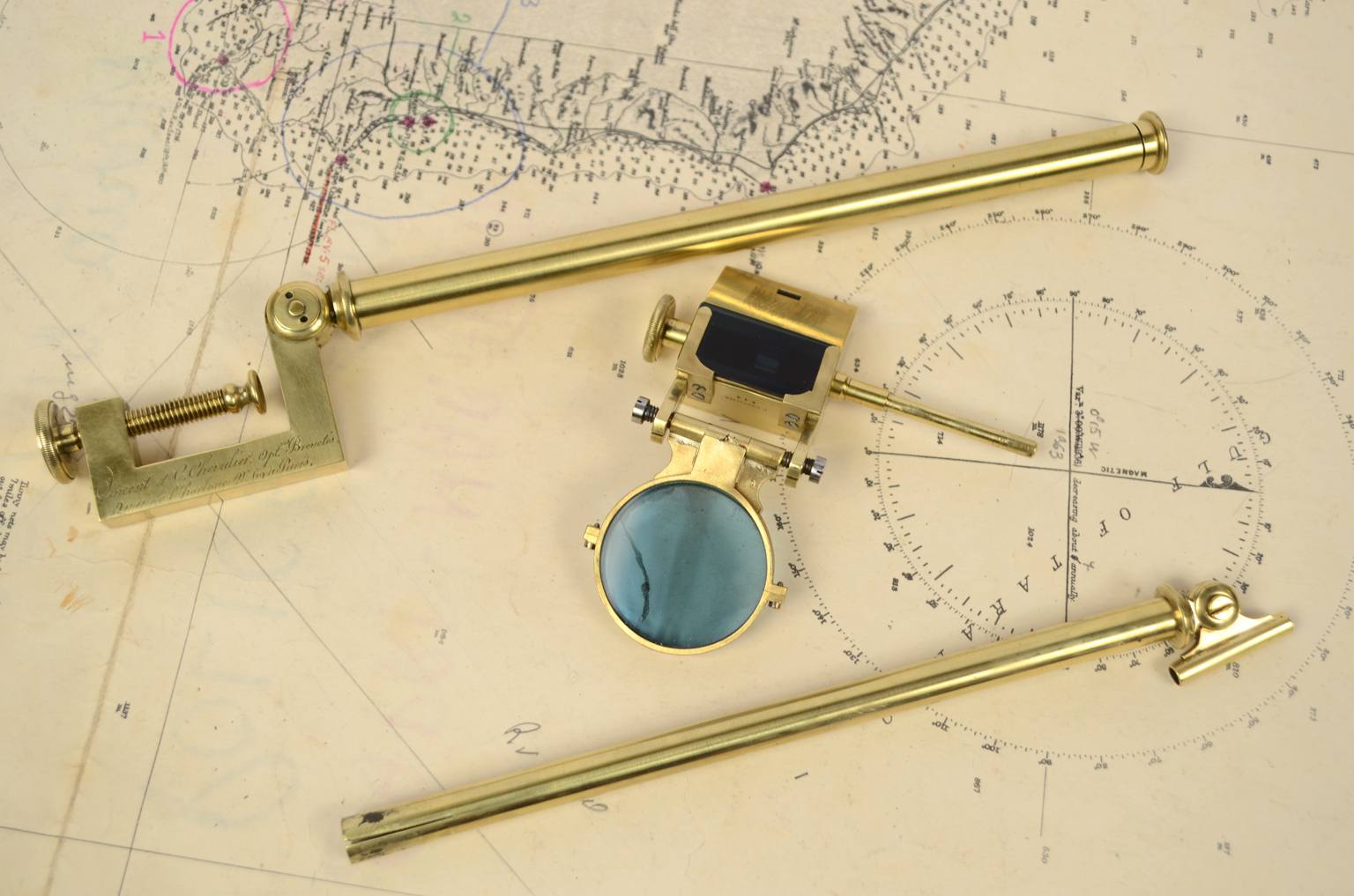 Antique measuring instruments/A96-Camera lucida