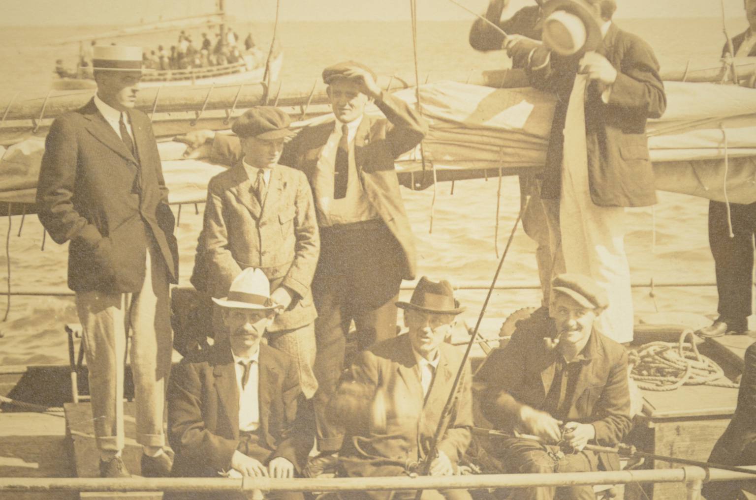 Antiquariato nautico/Ft1-Foto barca Fitzgerald