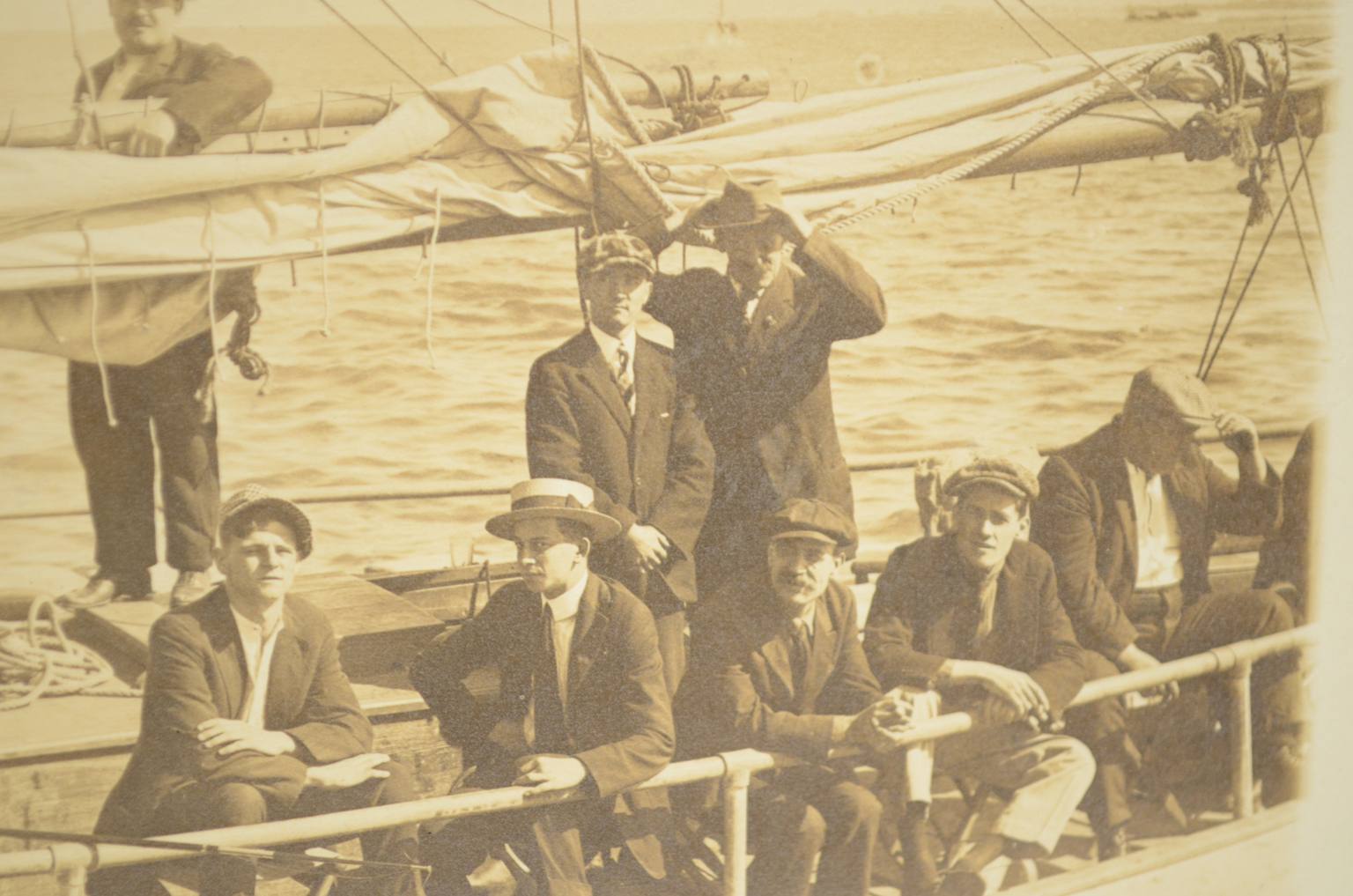 Antiquariato nautico/Ft1-Foto barca Fitzgerald