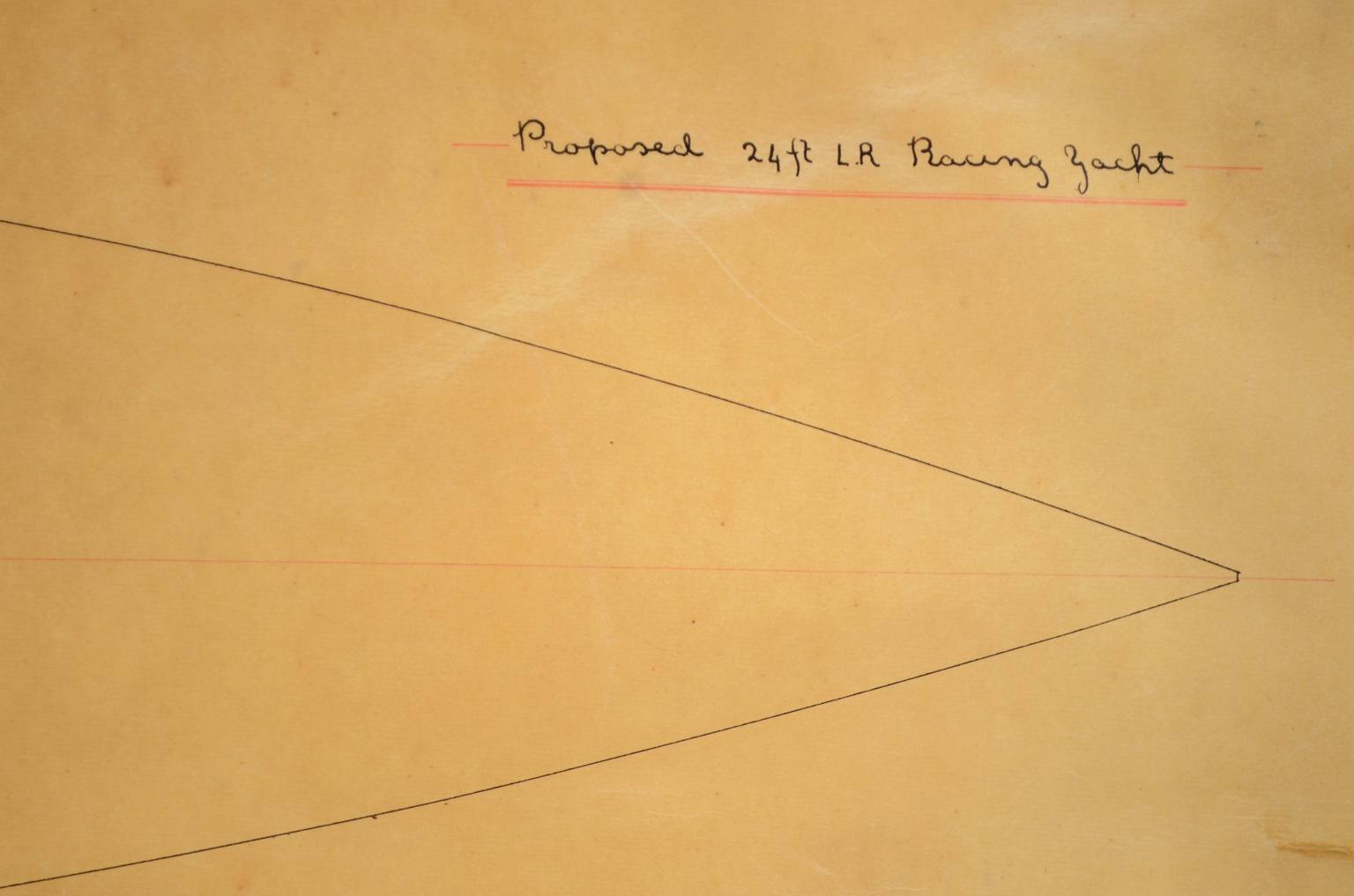 Vintage boats projects/PR52-Racing yacht Sibbick