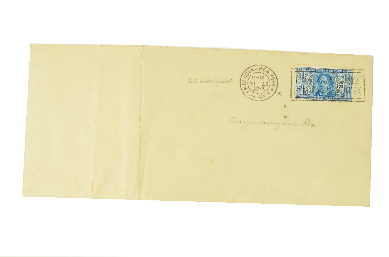 SS REX/R120-Commemorative Envelope