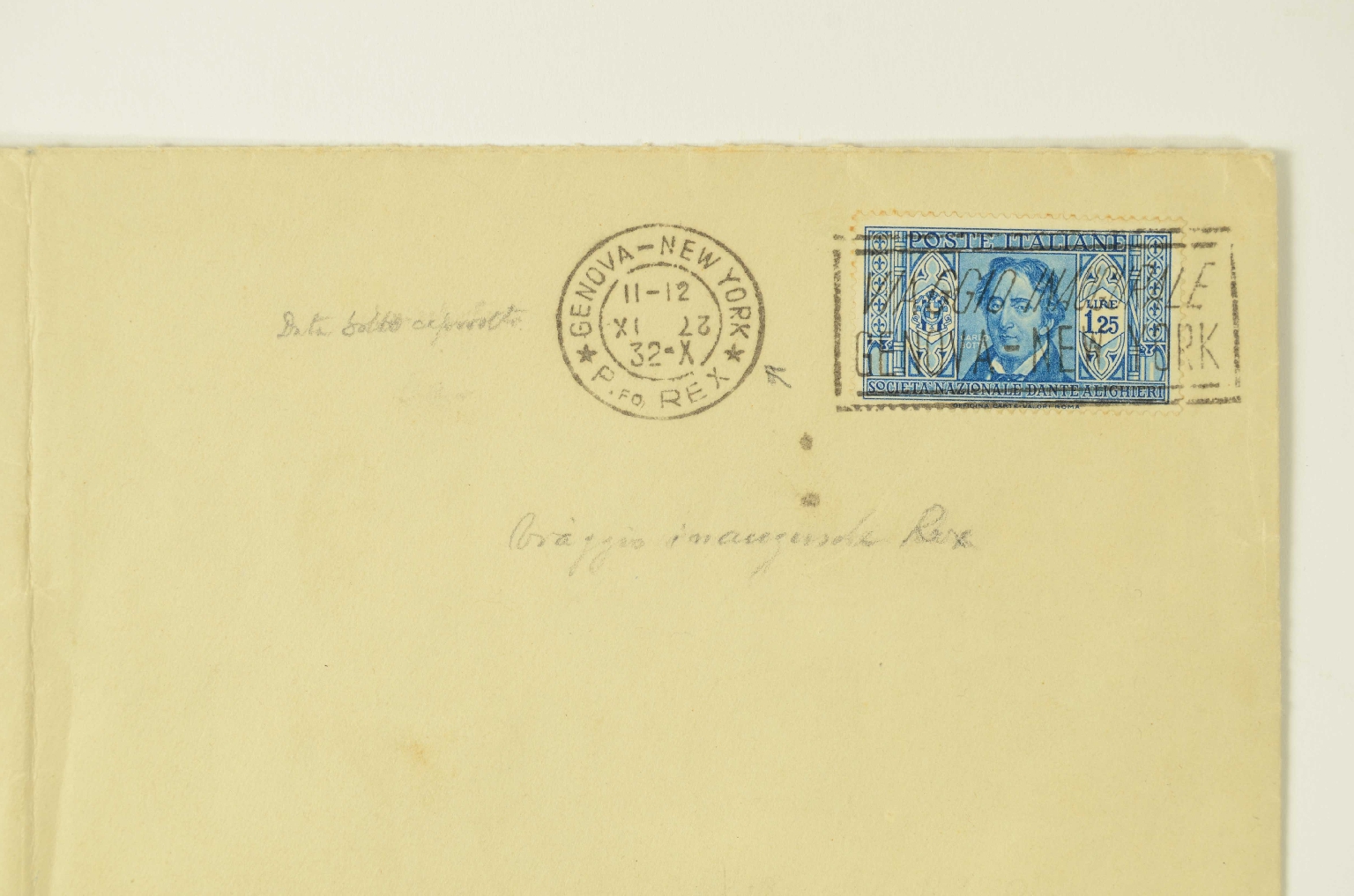 SS REX/R120-Commemorative Envelope