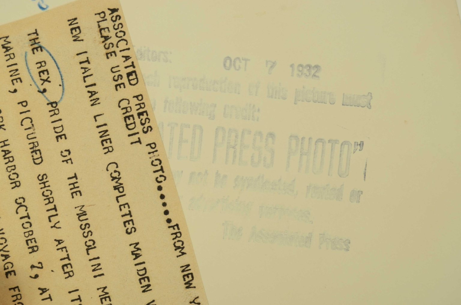 SS REX/R140-Photo REX