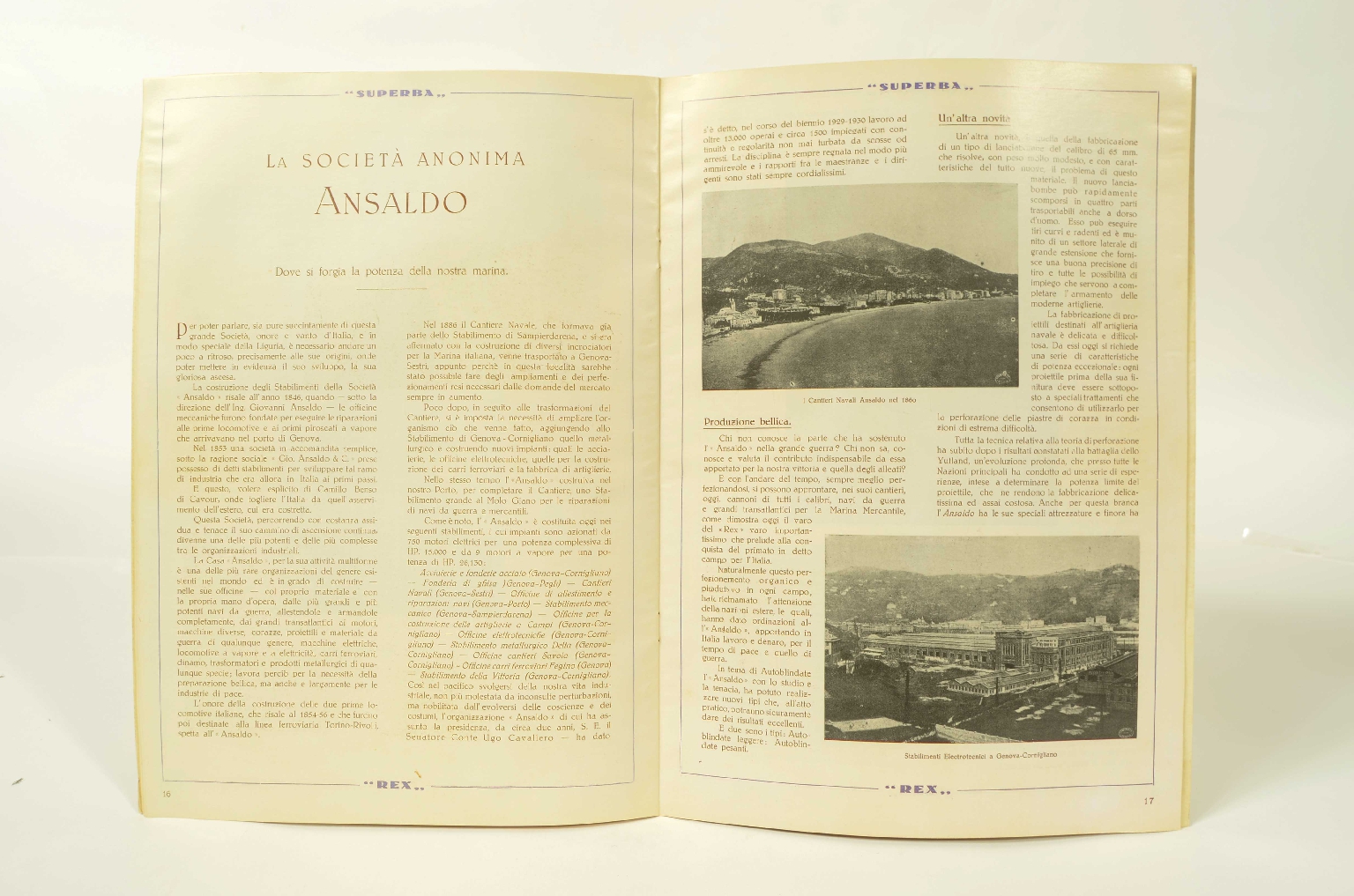 SS REX/R16-REX SUPERBA Magazine