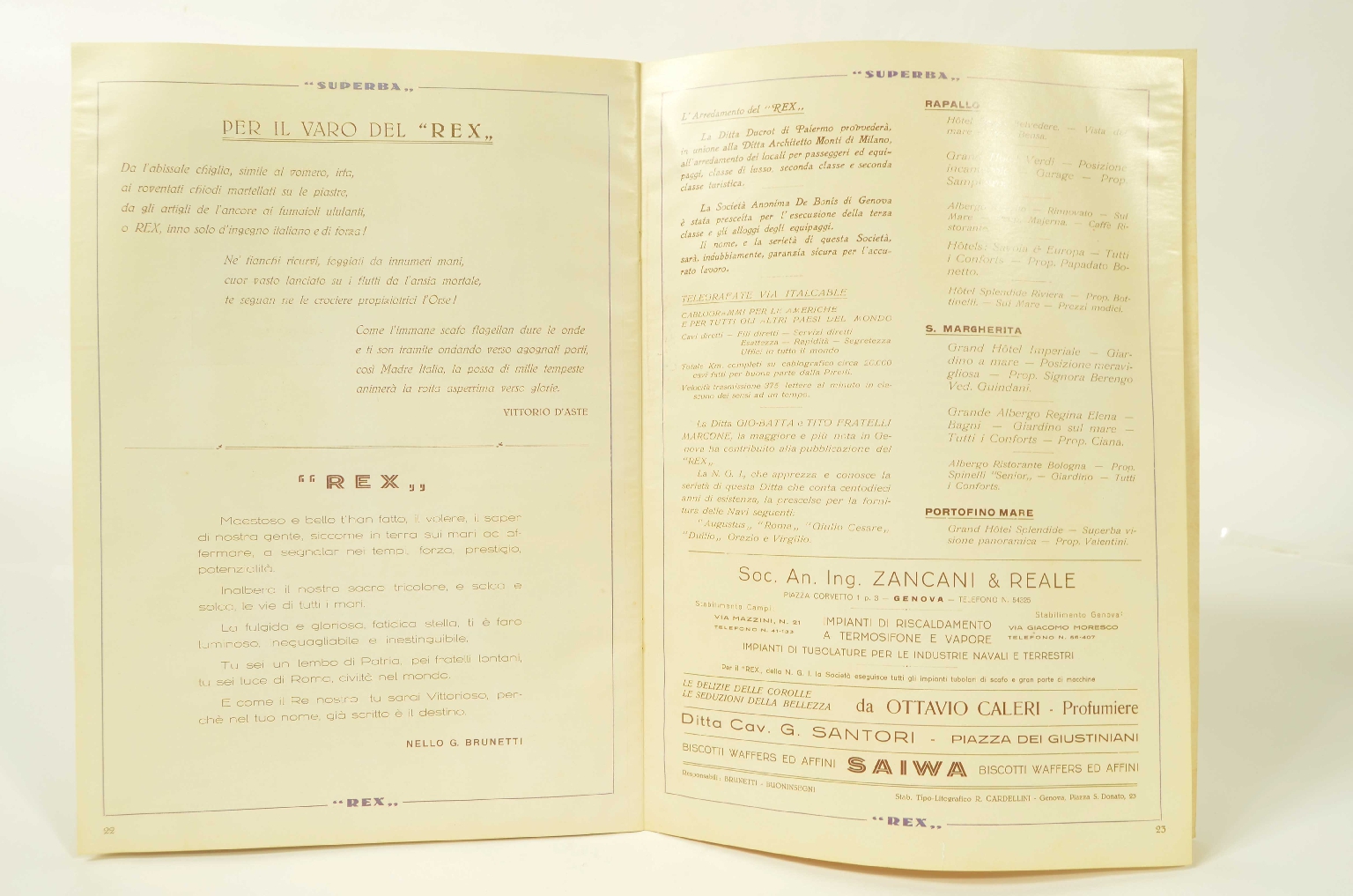 SS REX/R16-REX SUPERBA Magazine