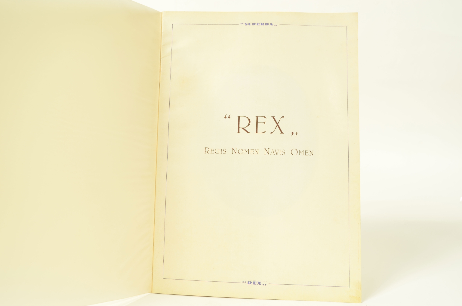 SS REX/R16-REX SUPERBA Magazine
