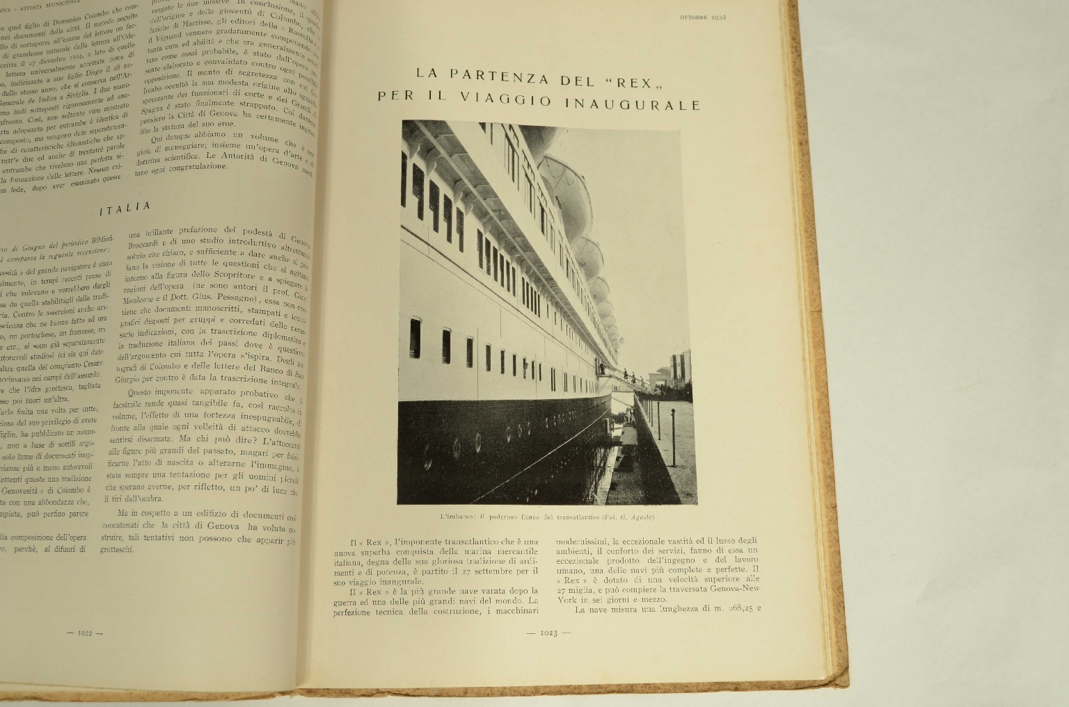 SS REX/R166-Genoa Magazine