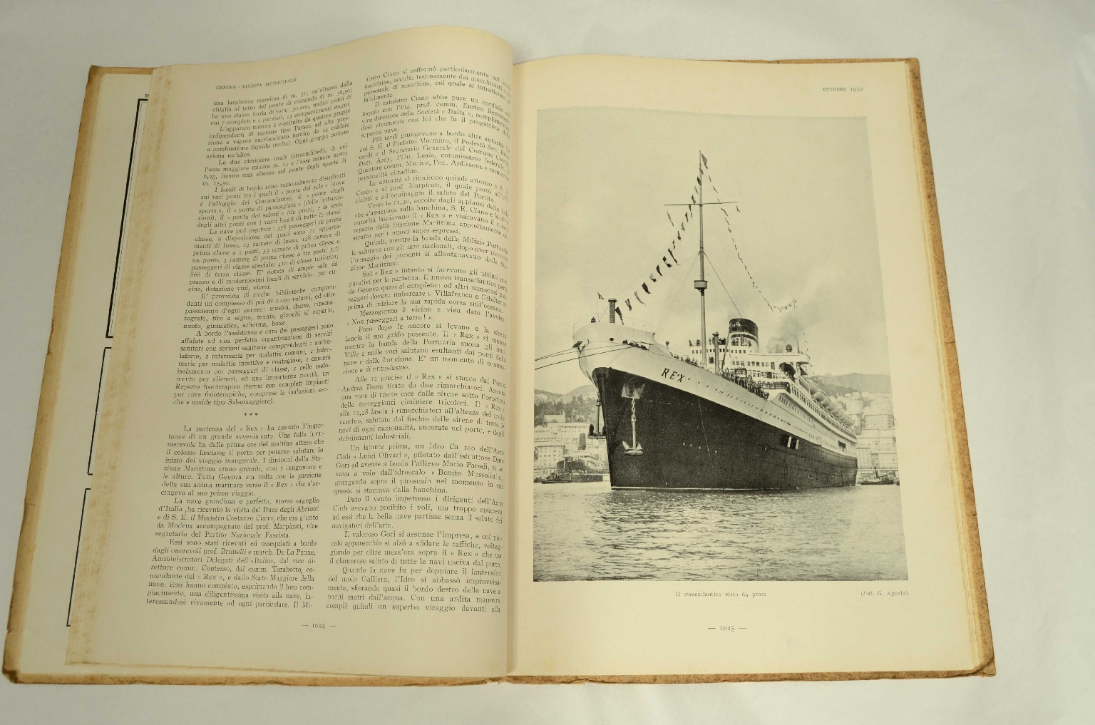 SS REX/R166-Genoa Magazine