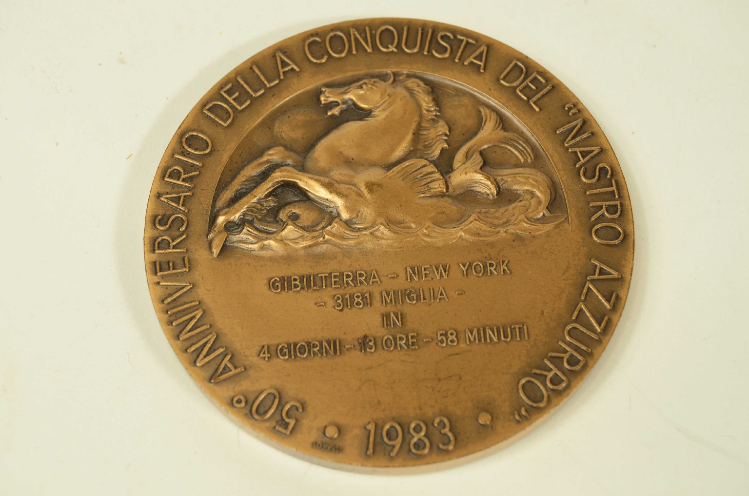 Transatlantico REX/R246-Medaglia Commemorativa