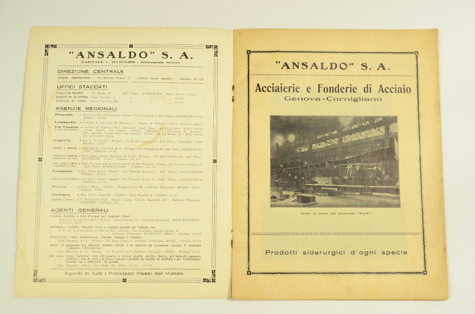 SS REX/R25-Ansaldo Magazine