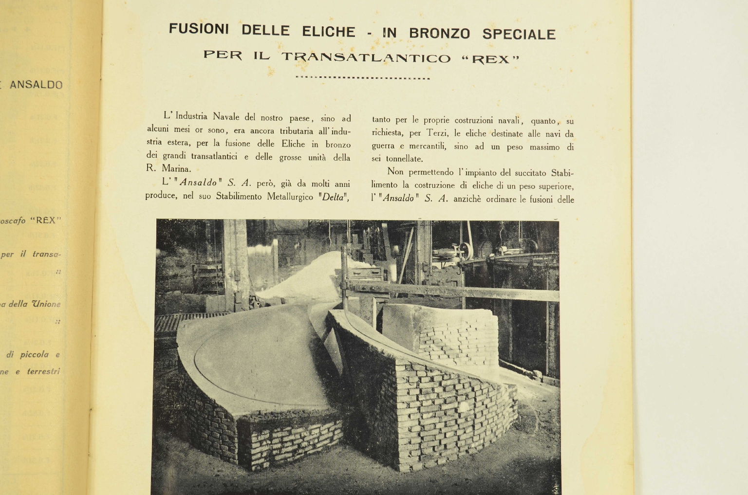 SS REX/R25-Ansaldo Magazine