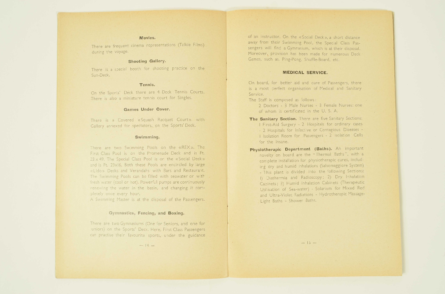 SS REX/R279-Information Booklet