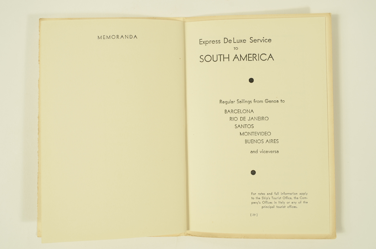 SS REX/R300-Passenger List