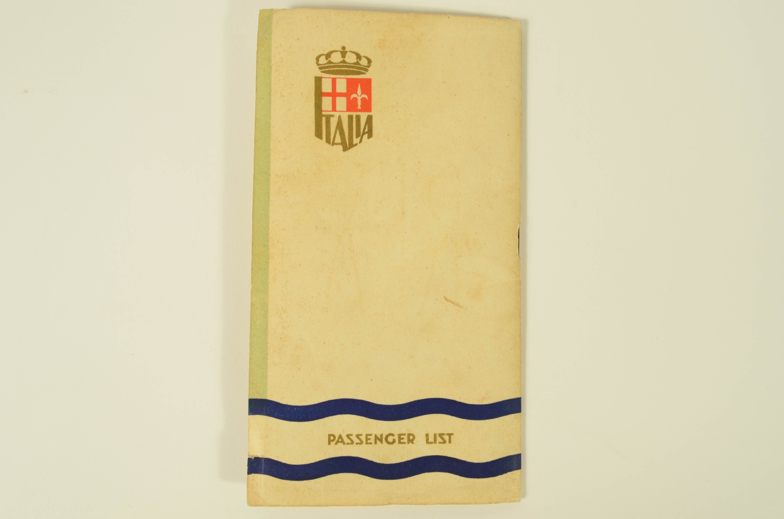 SS REX/R301-Passenger List