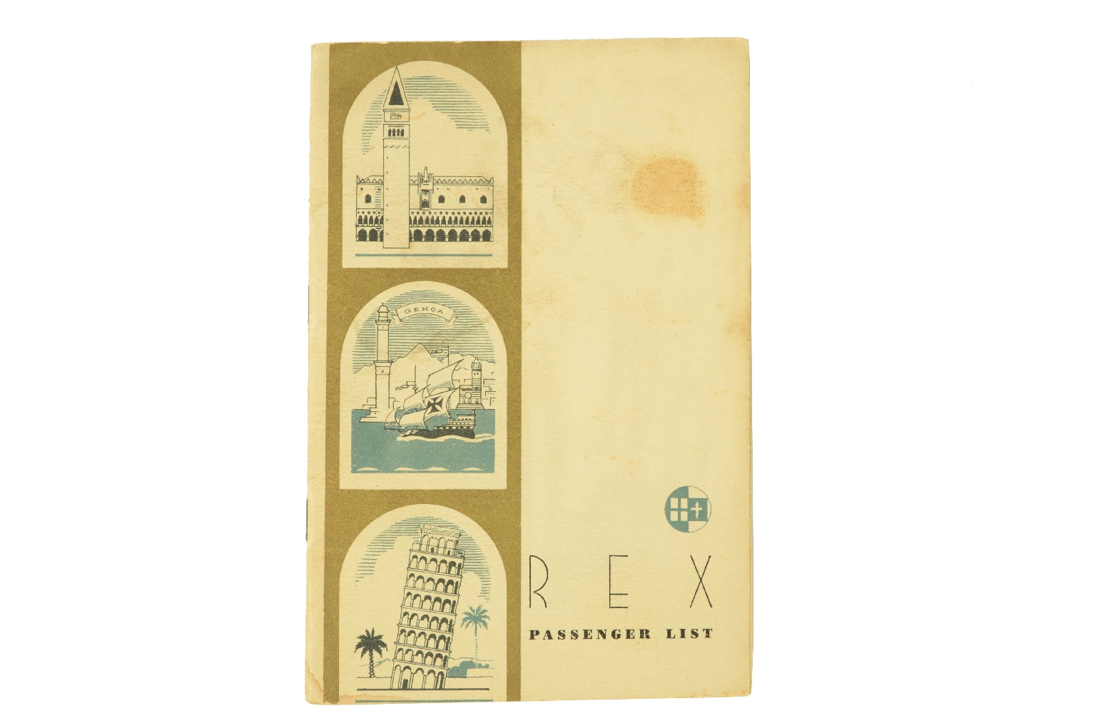 SS REX/R310-Passenger List