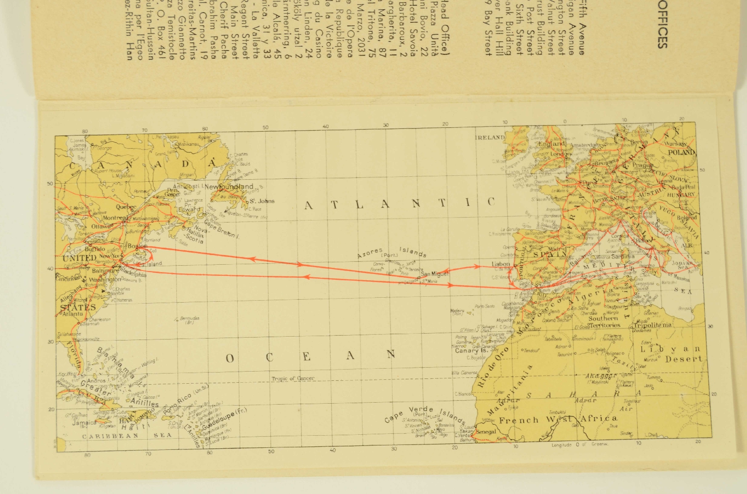 Transatlantico REX/R313-Lista dei passeggeri REX
