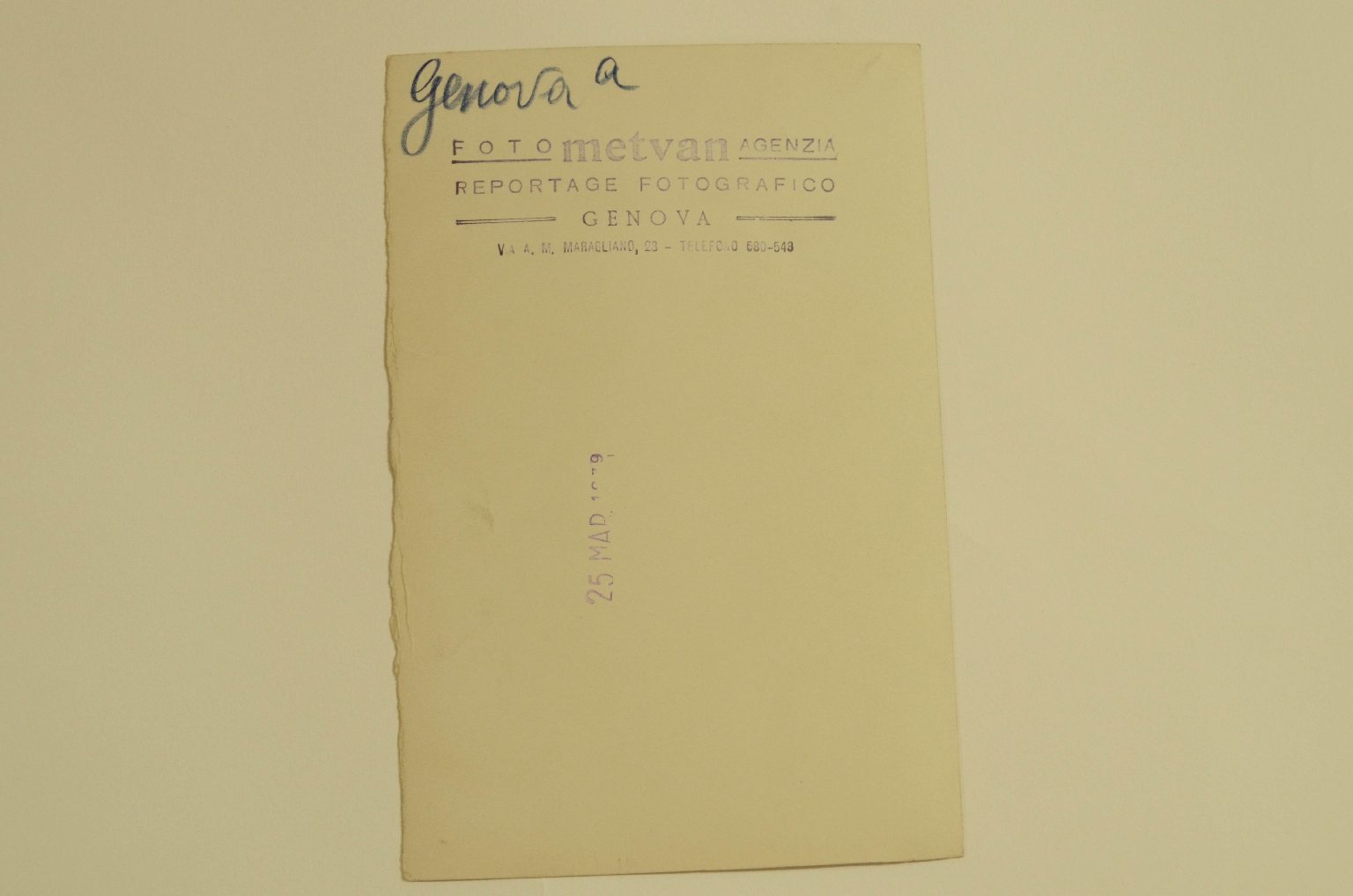 SS REX/R351-Photo Operations Aboard