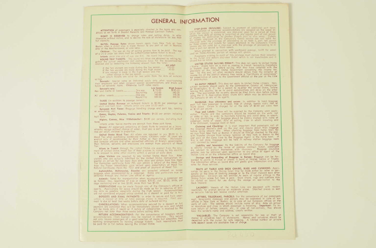 SS REX/R396-Brochure