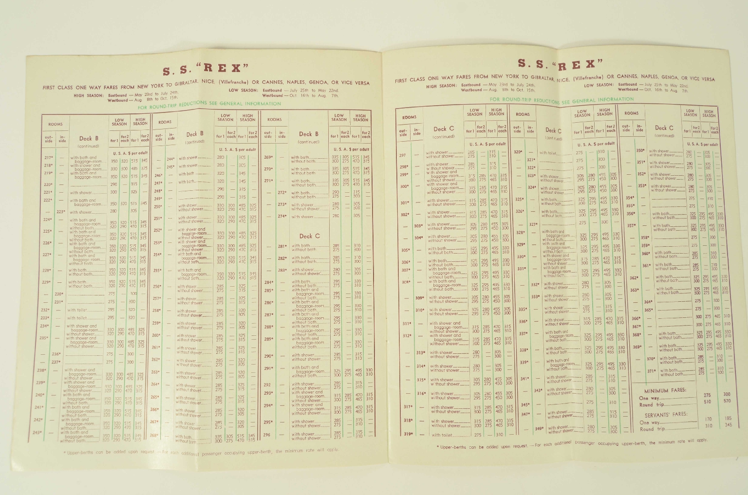 SS REX/R396-Brochure