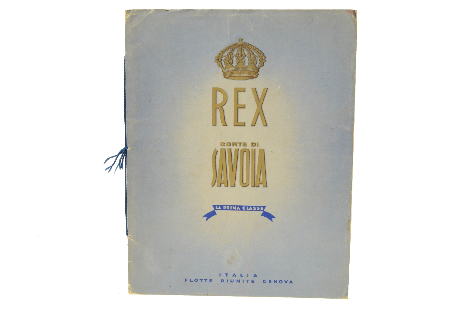 Transatlantico REX/R556-Depliant Illustrativo