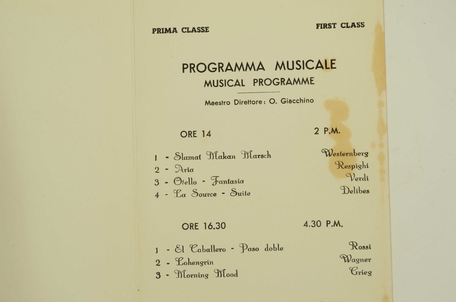 SS REX/R566-Musical Program