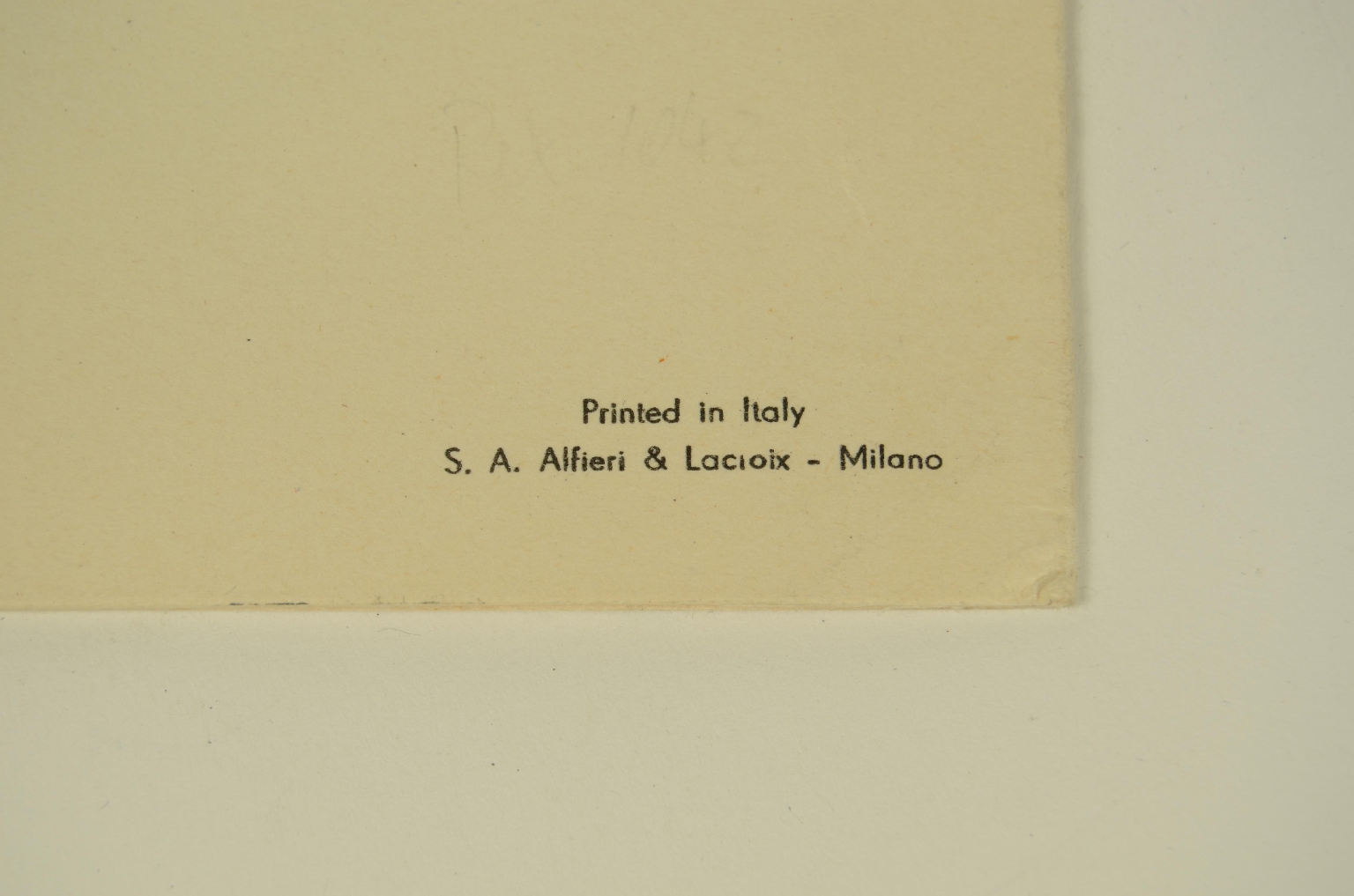 SS REX/R570-First Class Menu