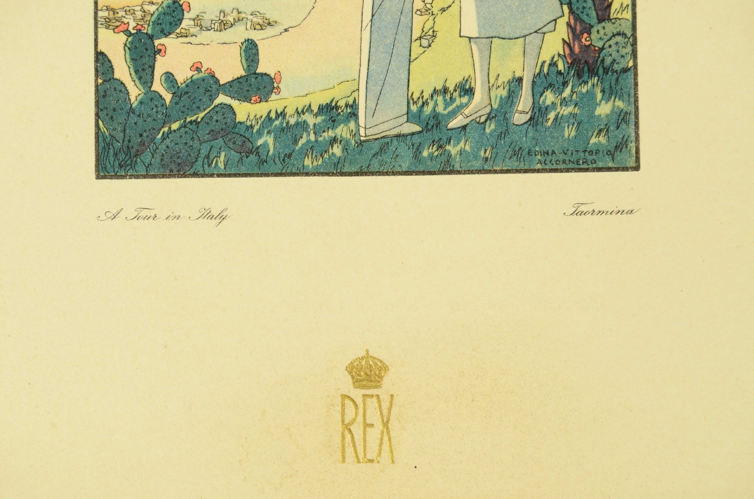 SS REX/R573-First-Class Menu
