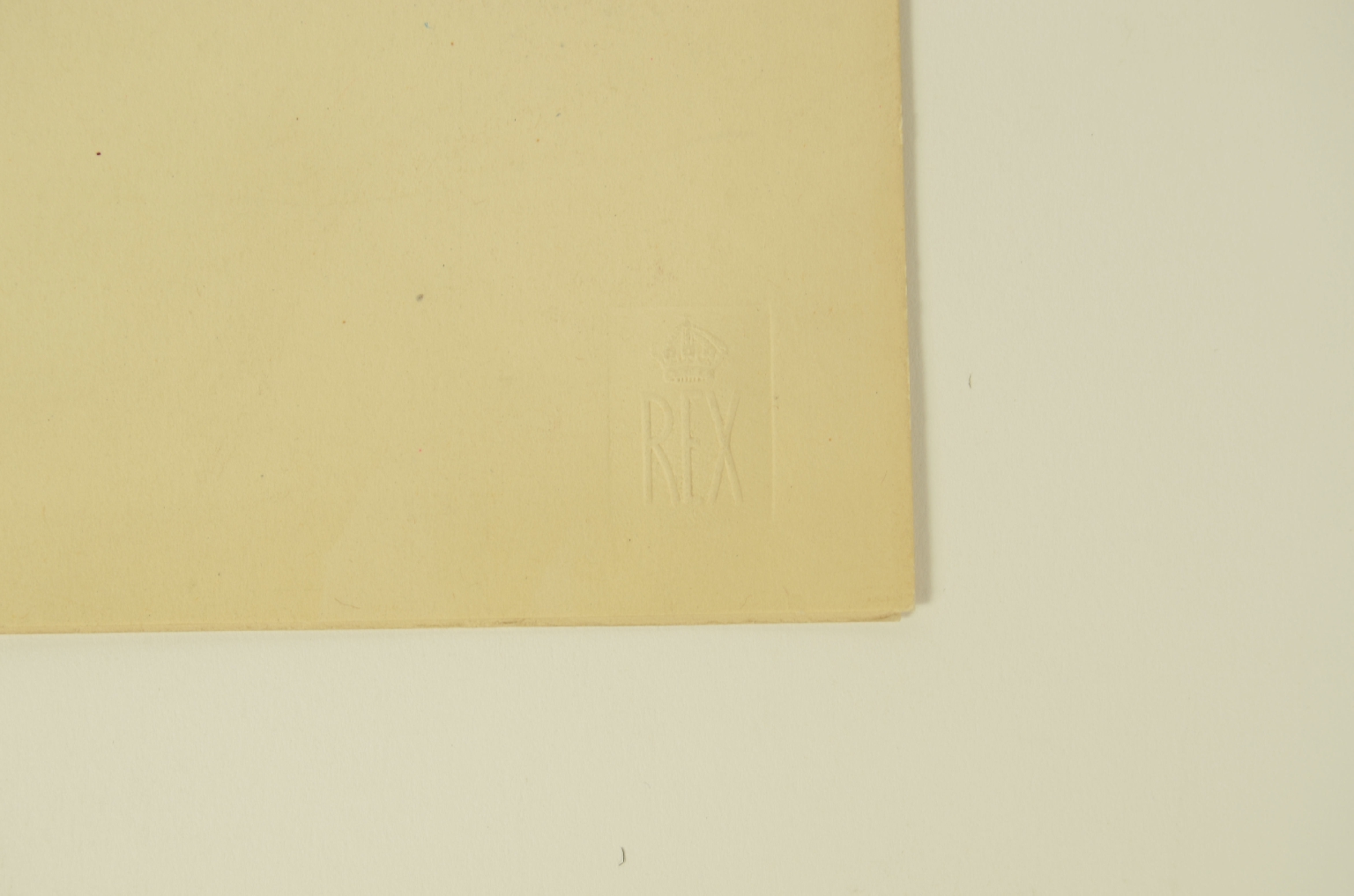 SS REX/R580a-Menu First Class