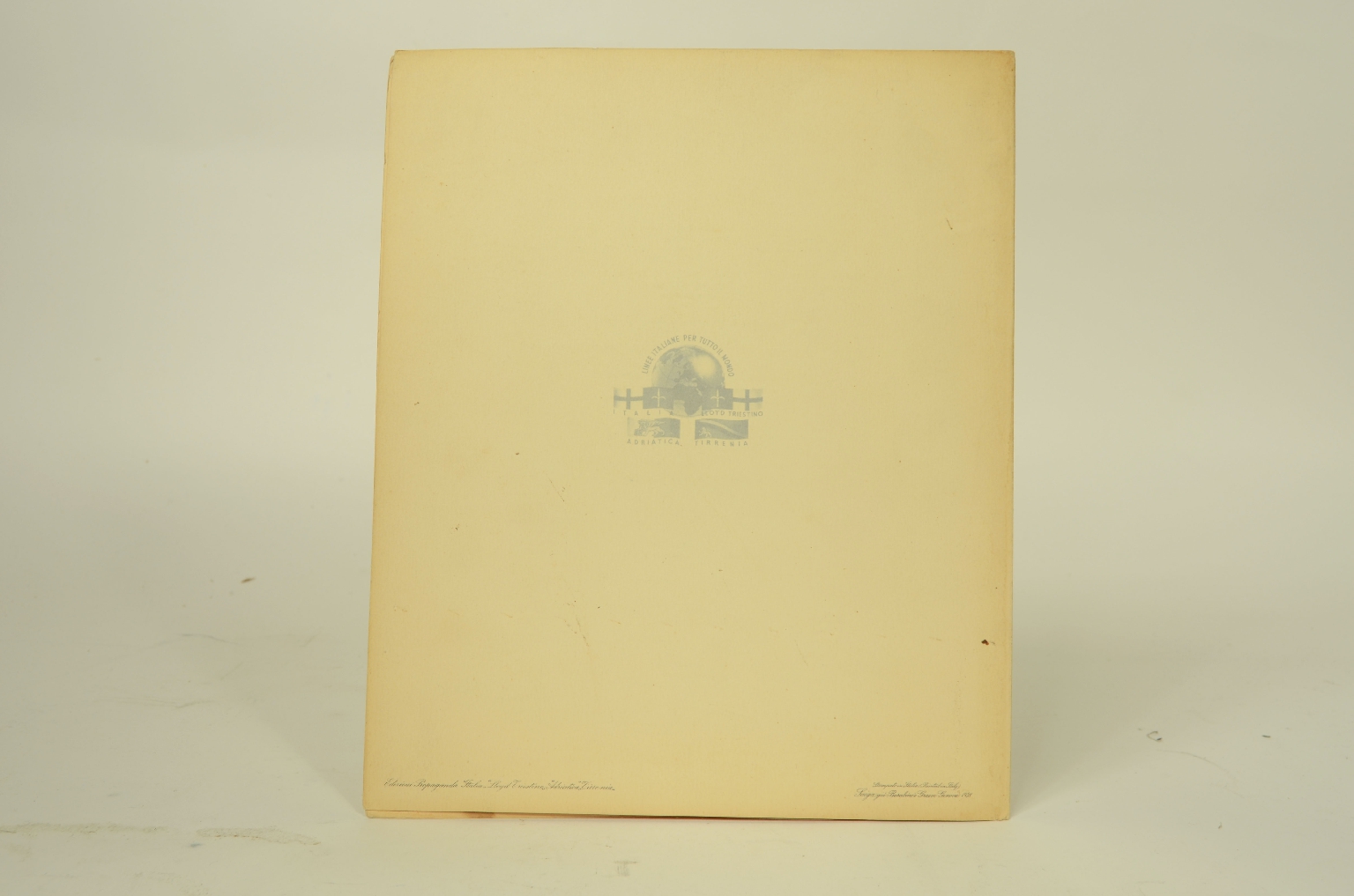 SS REX/R596-First-Class Menu