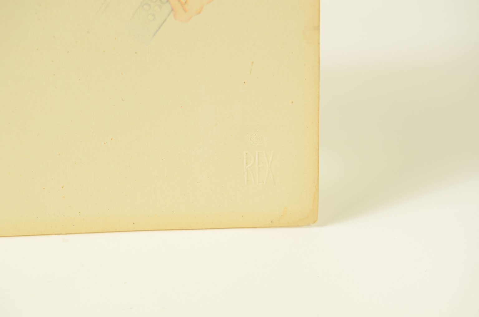 SS REX/R597-First-Class Menu REX