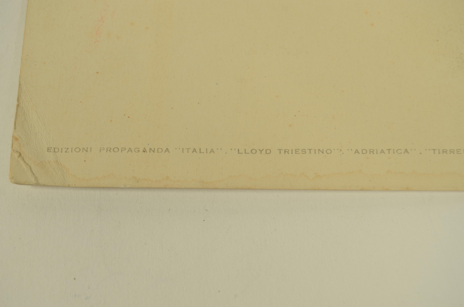 Transatlantico REX/R600-Menu Aprile 1940