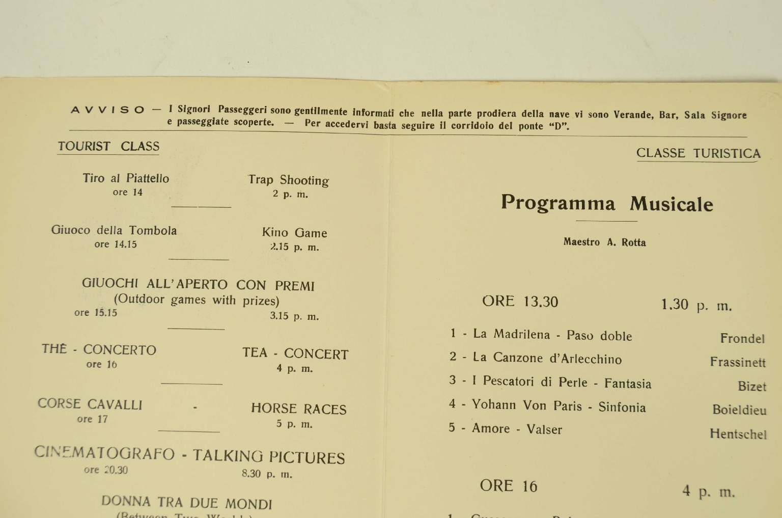 SS REX/R665-Music Program