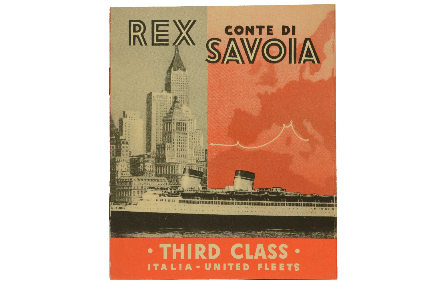 Transatlantico REX/R724-Opuscolo Publbicitario