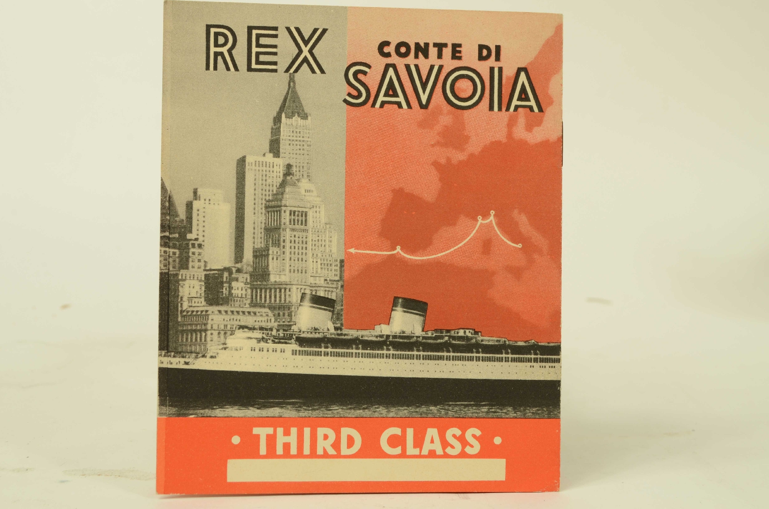 Transatlantico REX/R724-Opuscolo Publbicitario