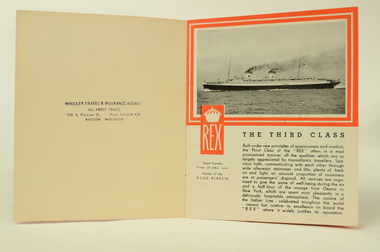 SS REX/R724-Advertising