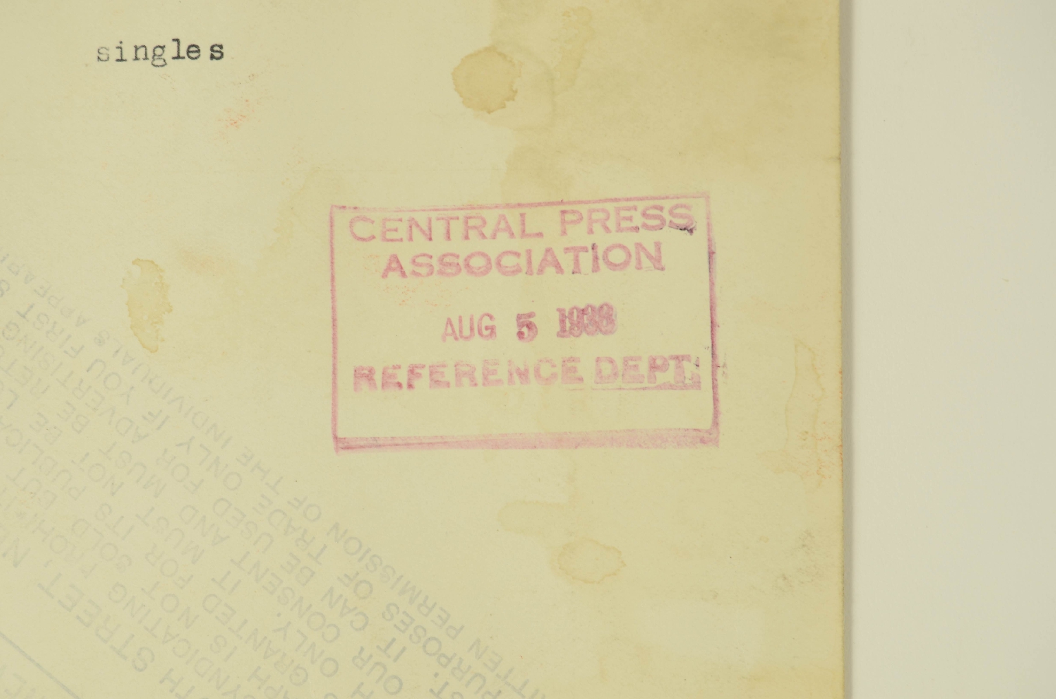 SS REX/R894-Photo Senator McAdoo