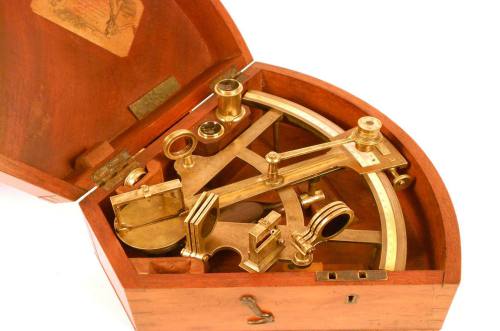 Cod. 3850 Sestante Hughes London